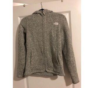 North Face Grey Fleece Jacket